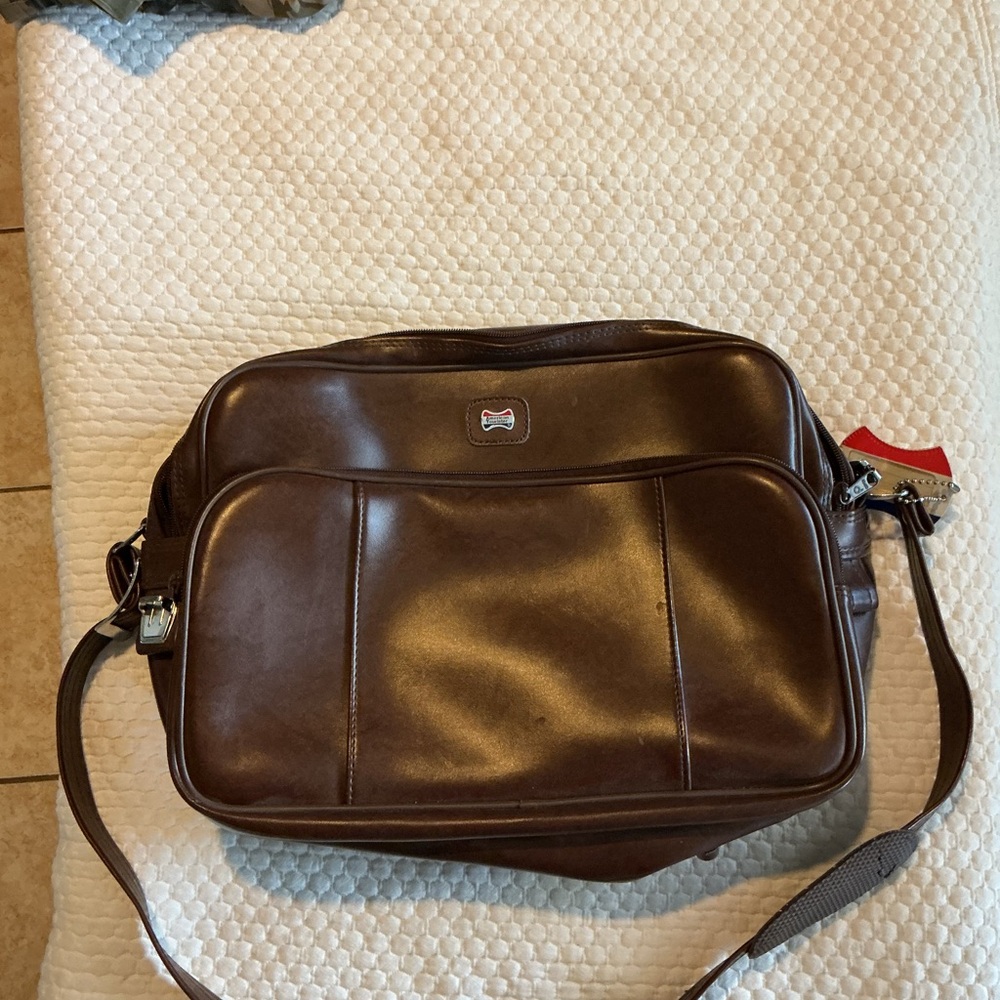 Brown Leather Men’s Shoulder Bag